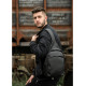 Сумка через плече слінг Sambag Brooklyn MSH чорний (83311001)