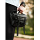 Мужская сумка бананка Sambag Dynamicdart черная 38 × 21 × 7 см (80411001m)