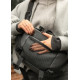 Велика жіноча поясна сумка бананка Sambag DynamicDart графітова 38 × 21 × 7 см (80411009)