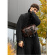 Большая мужская сумка бананка Sambag DynamicDart коричневая 38 × 21 × 7 см (80411020m)