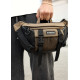 Большая мужская сумка бананка Sambag DynamicDart орех 38 × 21 × 7 см (80411119m)