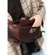 Велика жіноча поясна сумка бананка Sambag DynamicDart марсала 38 × 21 × 7 см (80411120)