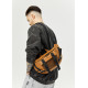 Большая мужская сумка бананка Sambag DynamicDart рыжая 38 × 21 × 7 см (80411121m)