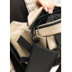 Большая женская поясная сумка бананка Sambag DynamicDart серая 38×21×7 см (80411130)