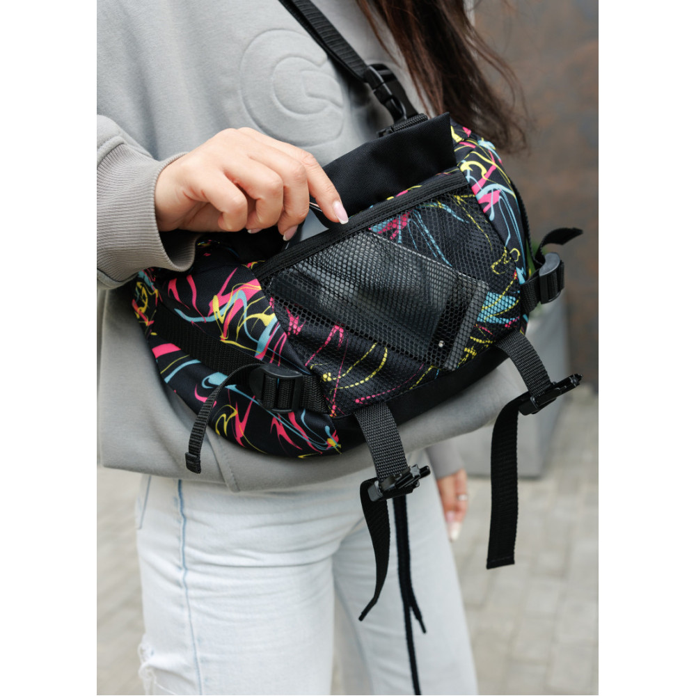 Жіноча сумка бананка Sambag Dynamicdart 38 × 21 × 7 см (80411707)