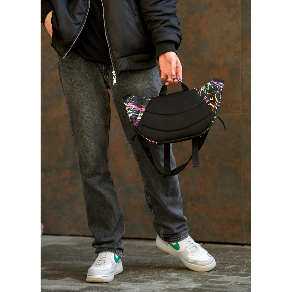 Мужская сумка бананка Sambag Dynamicdart 38 × 21 × 7 см (80411707m)