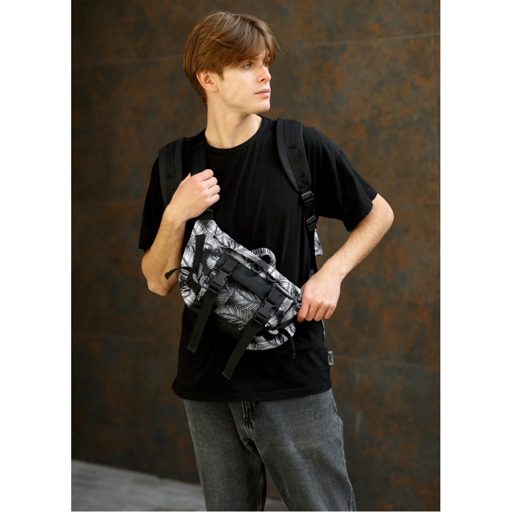 Чоловіча сумка бананка Sambag Dynamicdart 38 × 21 × 7 см (80411720m)