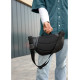 Чоловіча сумка бананка Sambag Dynamicdart чорна 38 × 21 × 7 см (80461001m)