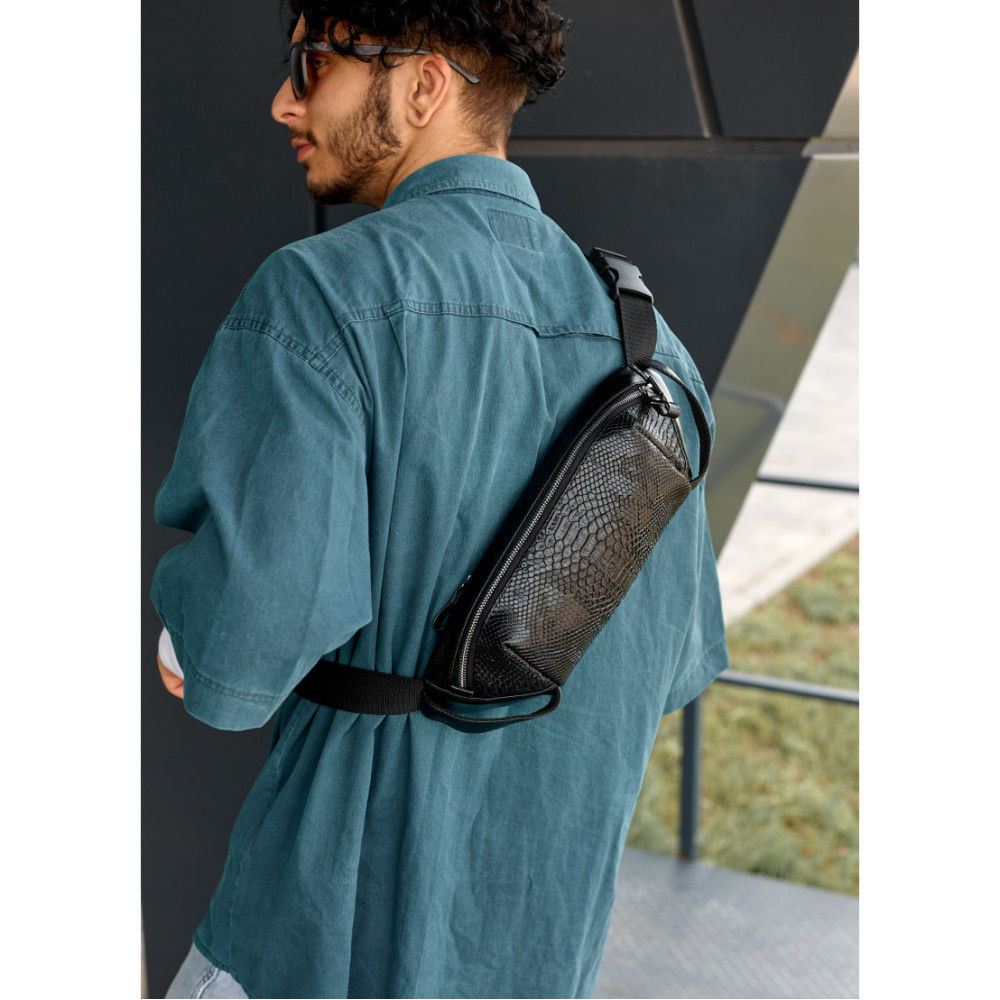 Чоловіча сумка бананка Sambag HOLSTER MSH 36 × 14 × 4 см (87113070m)