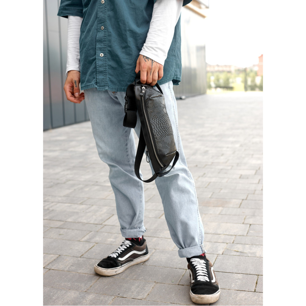 Чоловіча сумка бананка Sambag HOLSTER MSH 36 × 14 × 4 см (87113070m)