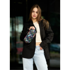 Жіноча сумка бананка Sambag HOLSTER MSH ABSTRACT 36 × 14 × 4 см (87118707)
