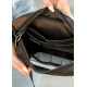 Жіноча сумка бананка Sambag Holster MSH чорна 36 × 14 × 4 см (87119101)