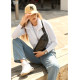 Жіноча сумка бананка Sambag Holster MSH чорна 36 × 14 × 4 см (87119101)