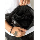 Мужская сумка бананка Sambag Holster MSH чорна 36  × 14 × 4 см (87119101m)