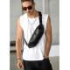 Мужская сумка бананка Sambag Holster MSH чорна 36  × 14 × 4 см (87119101m)