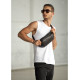 Мужская сумка бананка Sambag Holster MSH чорна 36 × 14 × 4 см (87119131m)