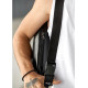 Мужская сумка бананка Sambag Holster MSH чорна 36 × 14 × 4 см (87119131m)