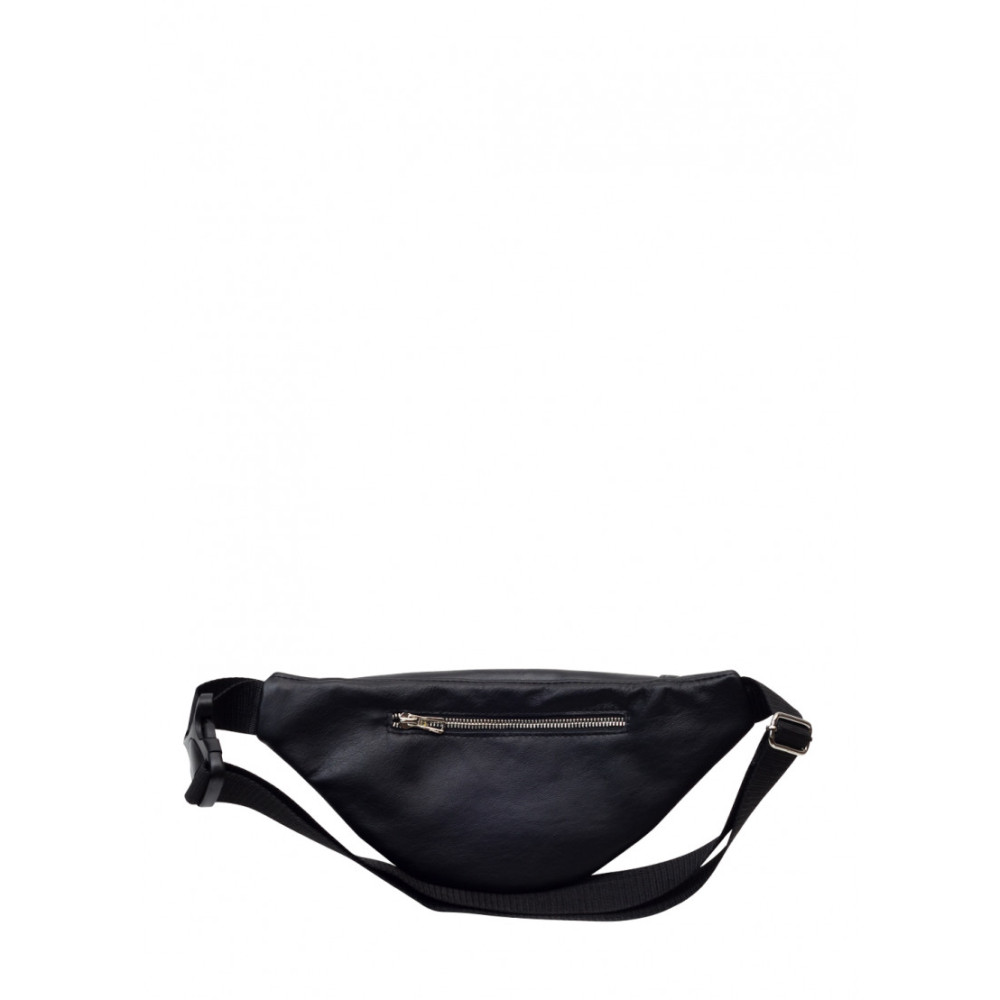 Поясна сумка бананка Sambag Soho BSS чорна 30.5 х 14 см (82113101)