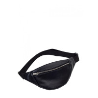 Поясна сумка бананка Sambag Soho BSSm чорна 30.5 х 14 см (82113101m)