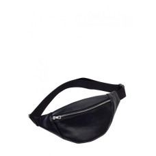 Поясная сумка бананка Sambag Soho BSSm черная 30.5 х 14 см (82113101m)