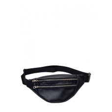 Поясная сумка бананка Sambag Soho MTS черная 30.5 х 14 см (82333101m)