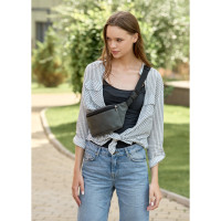 Поясная сумка бананка Sambag Tirso MSH графитовый 31 х 12 х 5 см (80111009)