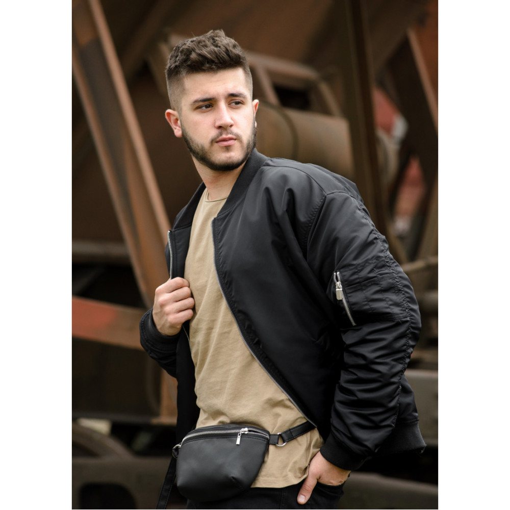 Сумка на пояс бананка Sambag Polo SSS черный 24 х 15 х 4 см (86113001m)