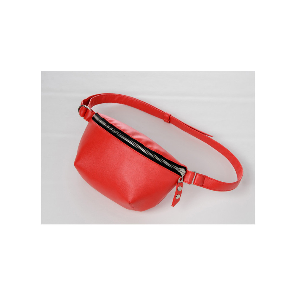 Сумка на пояс бананка Sambag Polo SQS червоний 24 х 15 х 4 см (86123017)