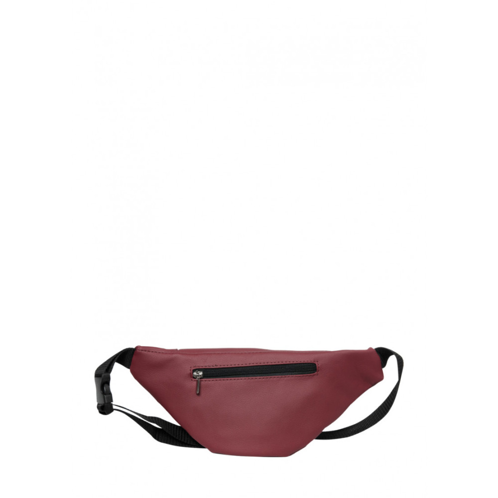 Поясна сумка бананка Sambag Soho BSH бордо 33 х 14 см (82111005)