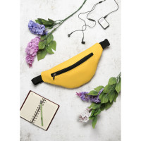 Поясна сумка бананка Sambag Soho BSH жовтий 33 х 14 см (82111028)
