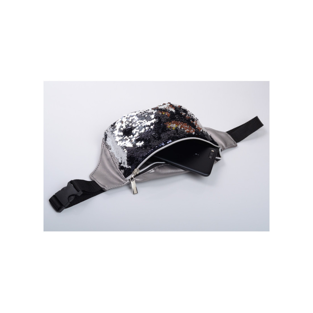 Поясна сумка бананка Sambag Tirso MSSPc silver dark (80114004c)