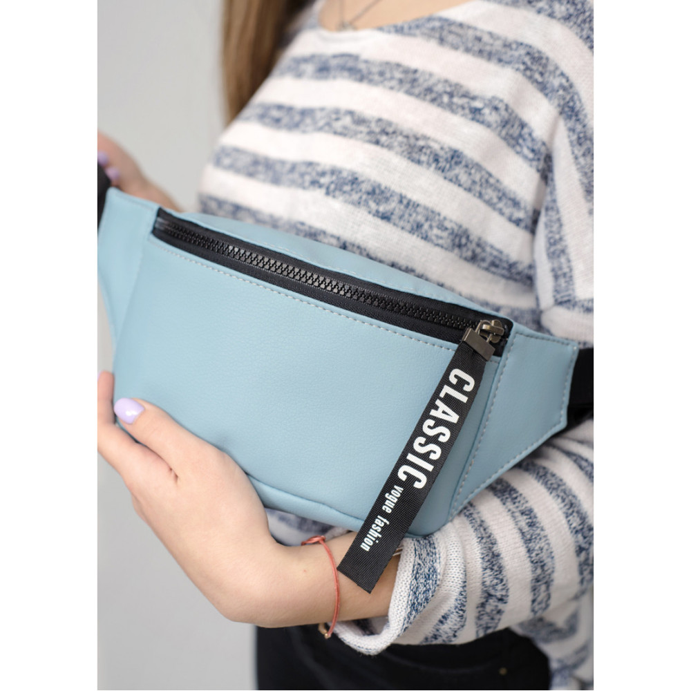 Поясна сумка бананка Sambag Tirso MCT блакитний (80148010)