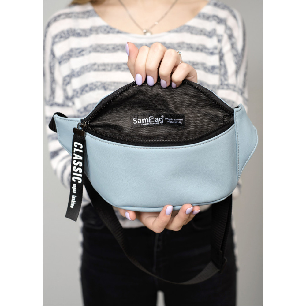 Поясна сумка бананка Sambag Tirso MCT блакитний (80148010)