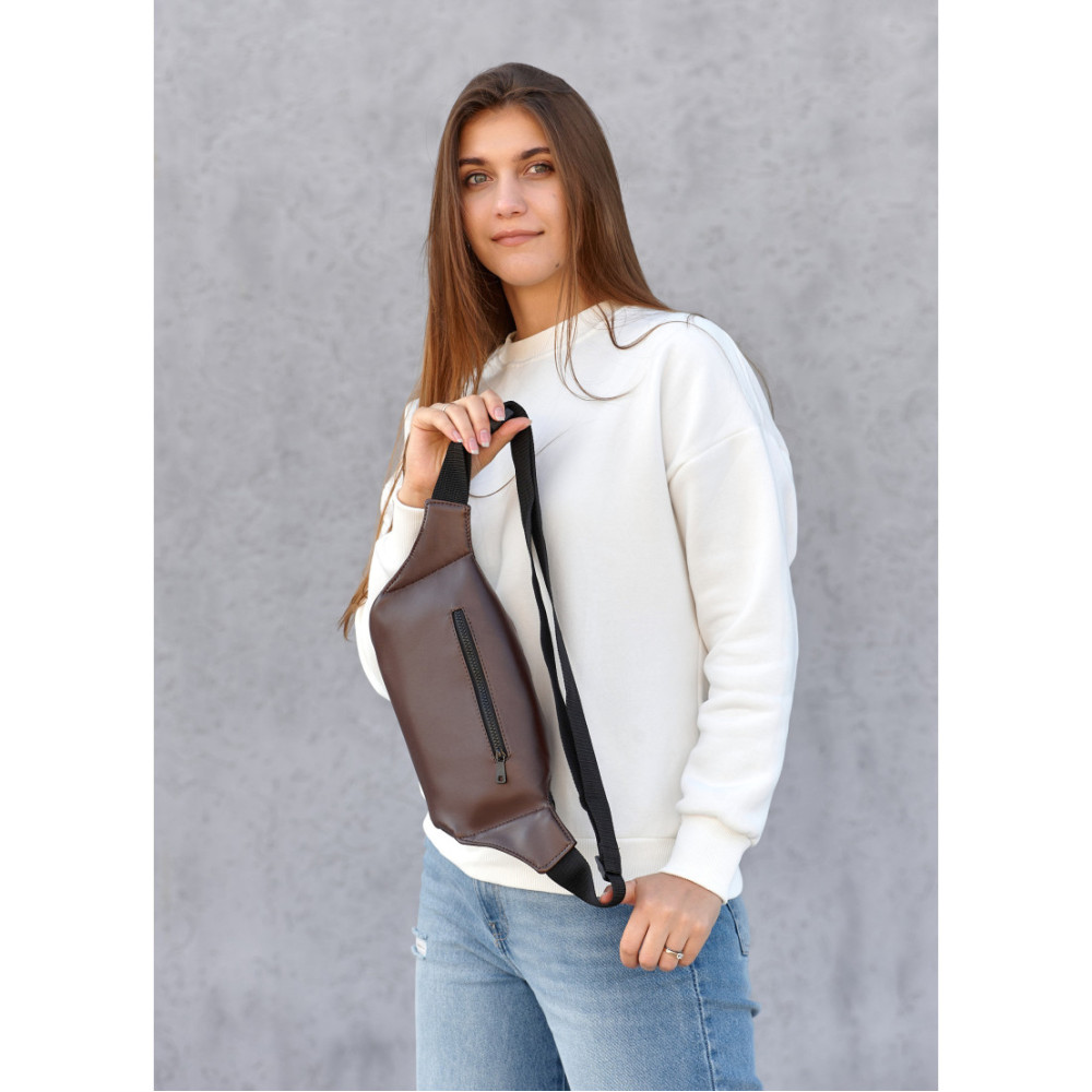 Жіноча сумка бананка Sambag TIRSO MAX 38 × 17 × 6 см (80348020)