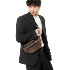 Чоловіча сумка бананка Sambag TIRSO MAX 38 × 17 × 6 см (80348020m)