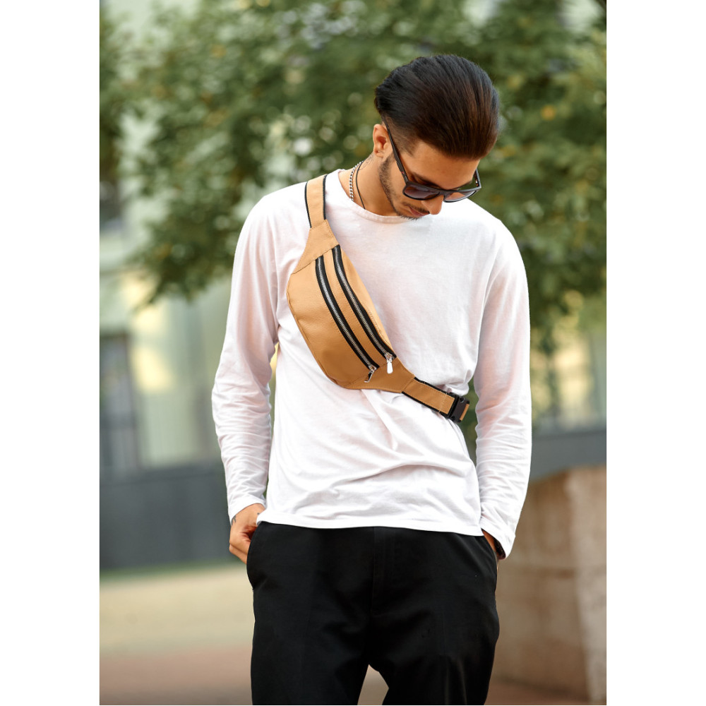 Чоловіча сумка бананка Sambag TIRSO BTS 31 × 12 × 5 см (81333111wm)