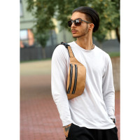 Чоловіча сумка бананка Sambag TIRSO BTS 31 × 12 × 5 см (81333111wm)