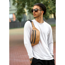 Чоловіча сумка бананка Sambag TIRSO BTS 31 × 12 × 5 см (81333111wm)
