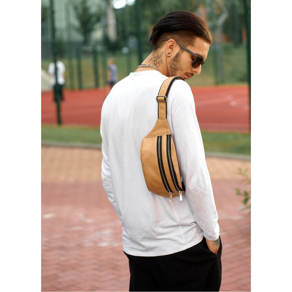 Чоловіча сумка бананка Sambag TIRSO BTS 31 × 12 × 5 см (81333111wm)