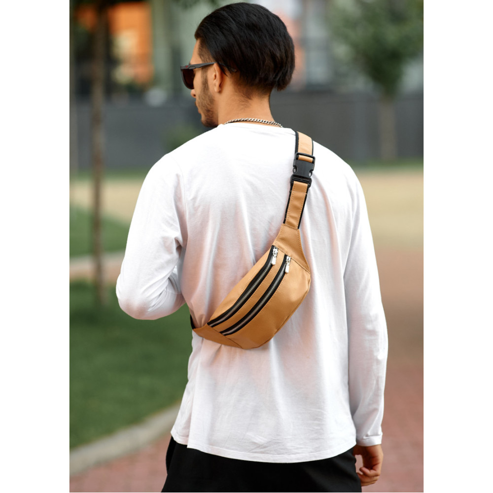 Чоловіча сумка бананка Sambag TIRSO BTS 31 × 12 × 5 см (81333111wm)