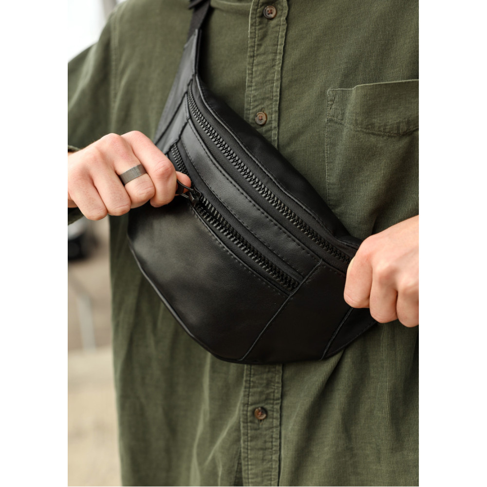 Чоловіча сумка бананка Sambag TIRSO MAX 38 × 17 × 6 см (81348101m)