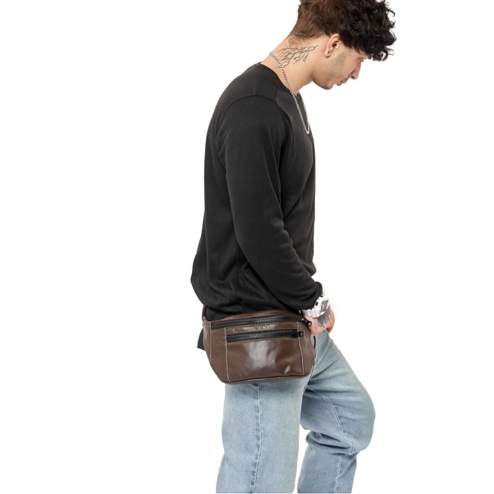 Чоловіча сумка бананка Sambag TIRSO MAX 38 × 17 × 6 см (81348120m)