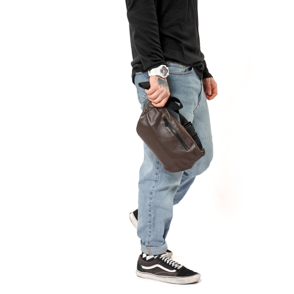 Чоловіча сумка бананка Sambag TIRSO MAX 38 × 17 × 6 см (81348120m)