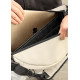 Чоловіча cумка-бананка під ноутбук Sambag Urban Laptop тепло-сіра 46 × 26 см (51411030m)