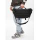Чоловіча cумка-бананка під ноутбук Sambag Urban Pro чорно-синя 46 × 26 см (51411215m)