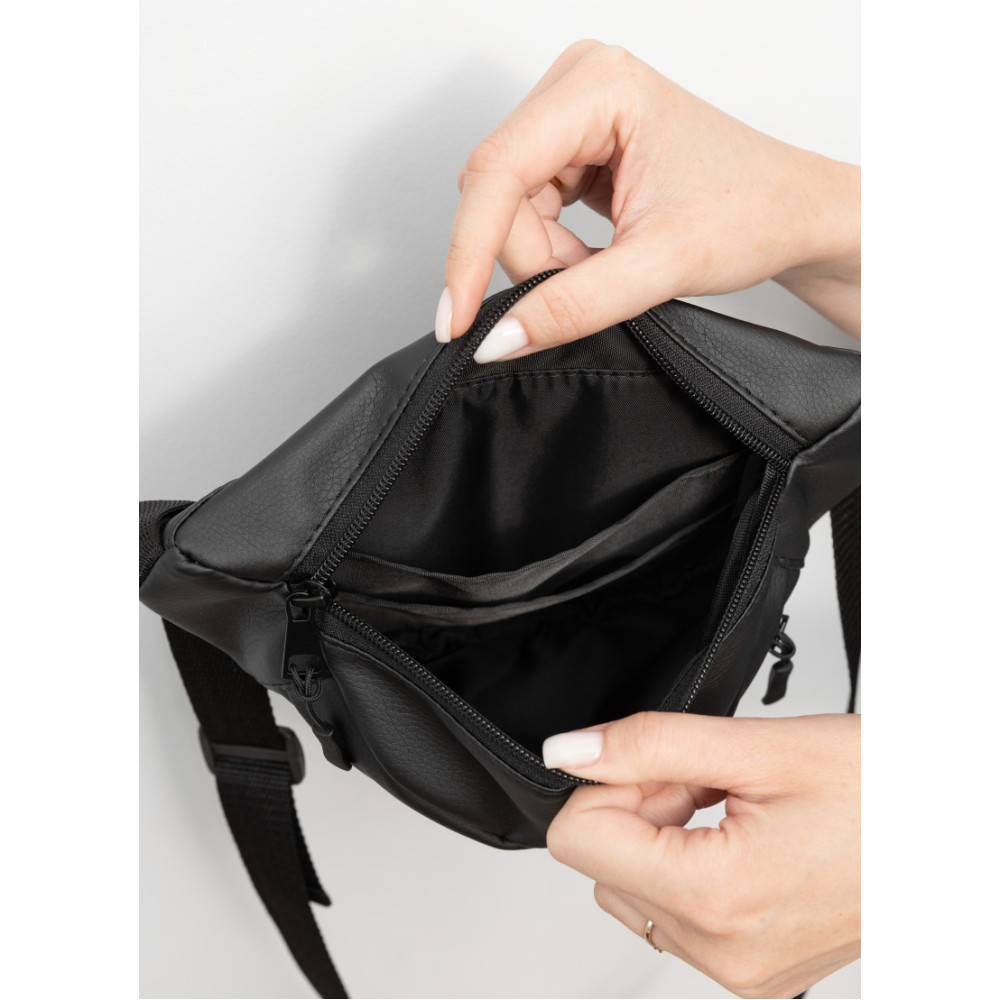 Поясная сумка бананка Sambag Urban SKH черный 24 х 15 х 8 см (85151001)
