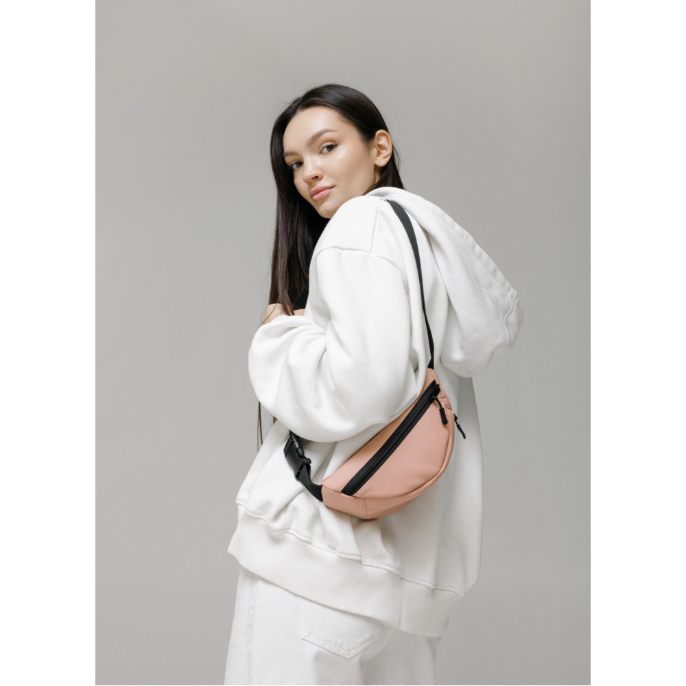 Поясная сумка бананка Sambag Urban SKH пудра 24 х 15 х 8 см (85151006)