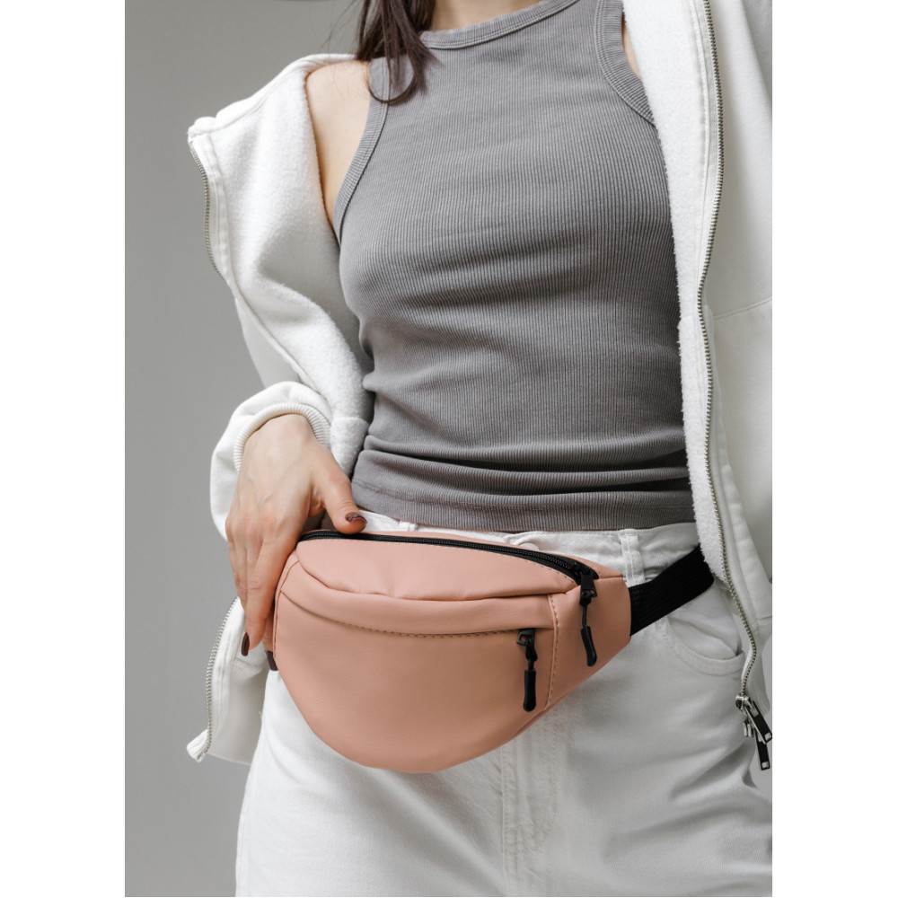 Поясная сумка бананка Sambag Urban SKH пудра 24 х 15 х 8 см (85151006)