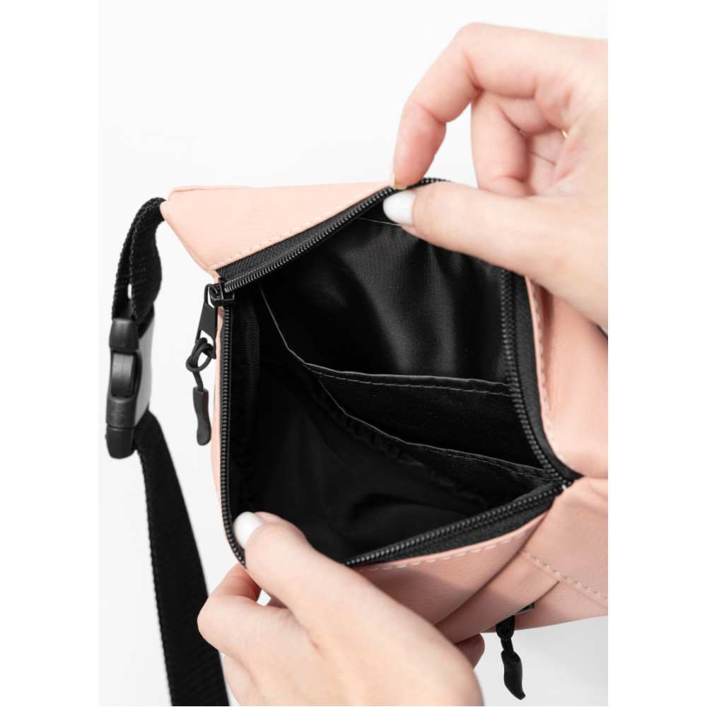 Поясная сумка бананка Sambag Urban SKH пудра 24 х 15 х 8 см (85151006)