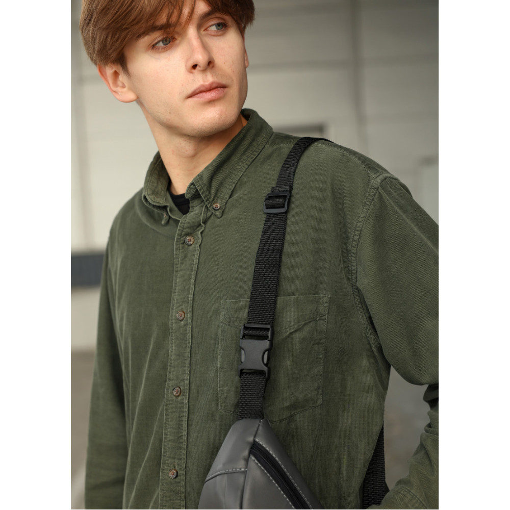 Чоловіча сумка бананка Sambag URBAN SKH 24 × 15 × 8 см (85151009m)